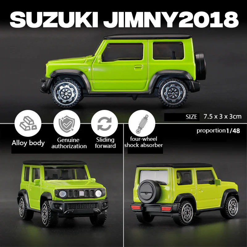 Cross-border 1:64 Rambo Toyota alloy car model simulation mini miniature car toy ornament boy delivery