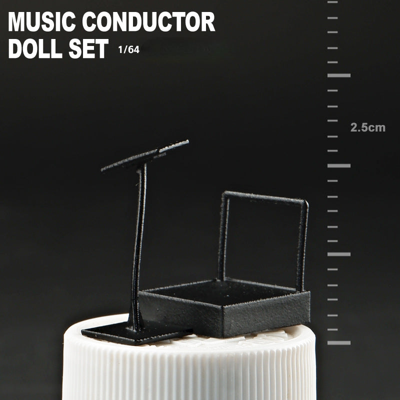Simulation three-dimensional mini sofa oil drum color accessories miniature doll resin model ornament sand table landscaping props