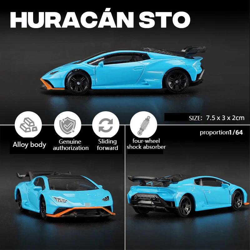 Cross-border 1:64 Rambo Toyota alloy car model simulation mini miniature car toy ornament boy delivery