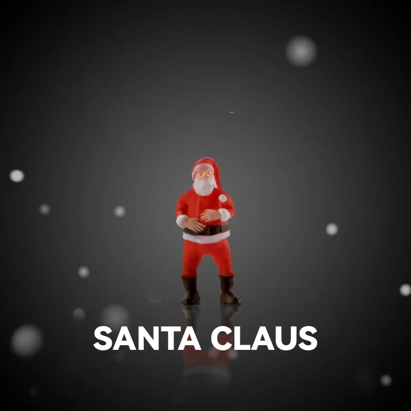 1:64 Santa Claus With Backpack丨Figure Model Series丨Merry Christmas