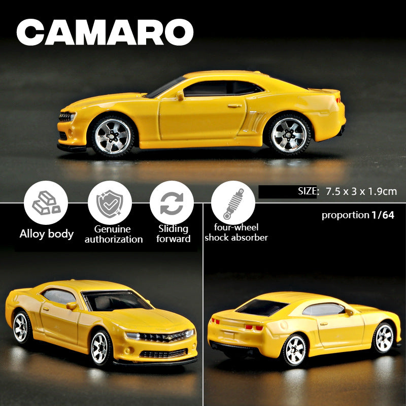 Cross-border 1:64 Rambo Toyota alloy car model simulation mini miniature car toy ornament boy delivery