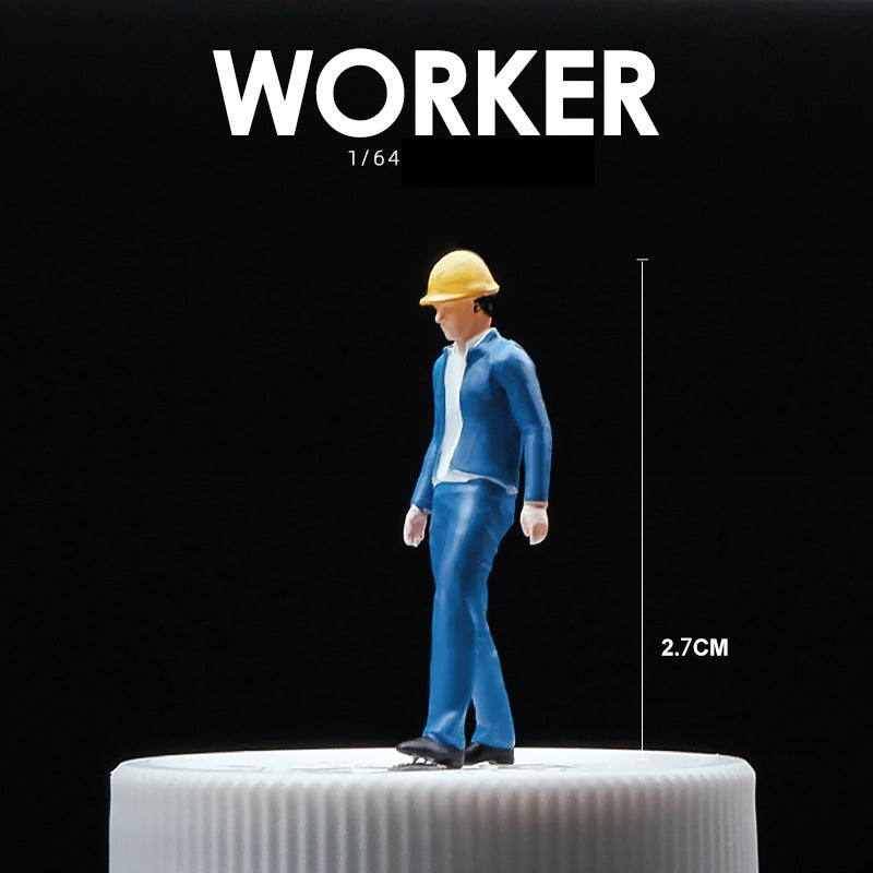 1/64 Simulation doll model miniature toy figure mini villain scene ornament prop sand table matching characters