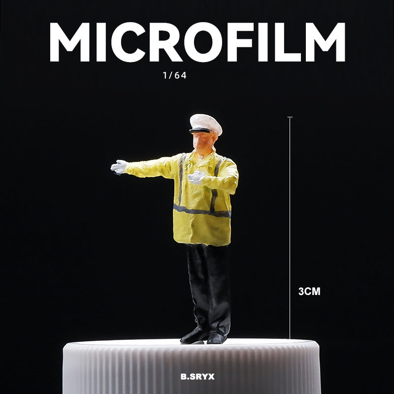 1/64 Simulation doll model miniature toy figure mini villain scene ornament prop sand table matching characters