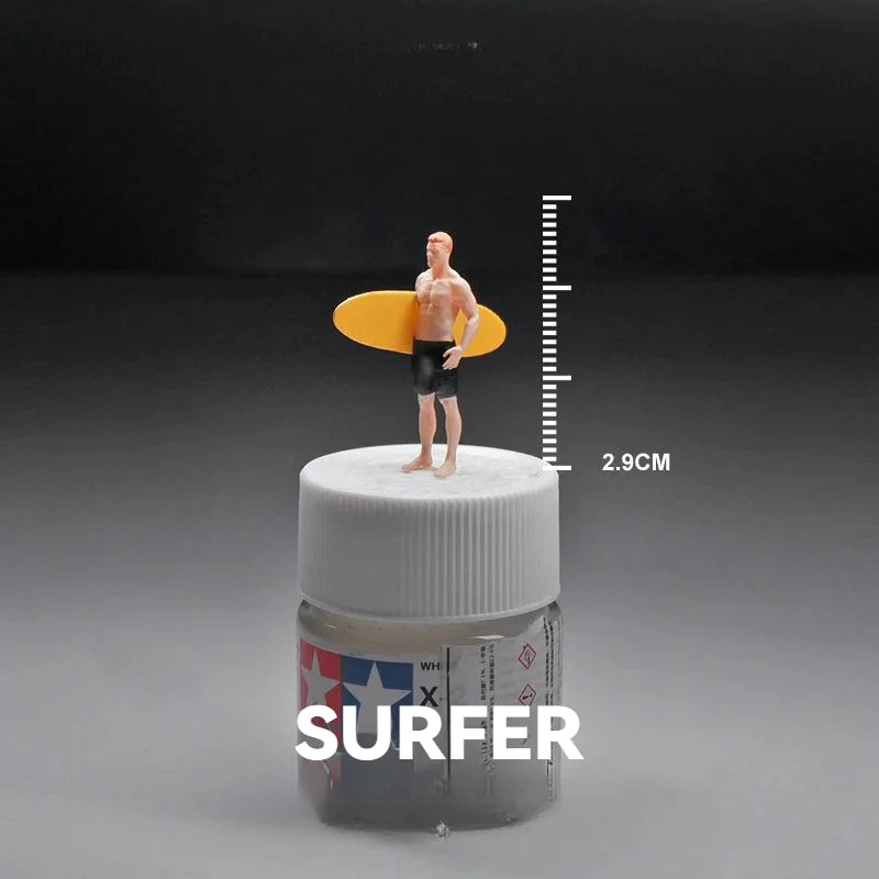 1:64 Athlete丨Figure Model Series丨Exquisite Miniature Athlete Model