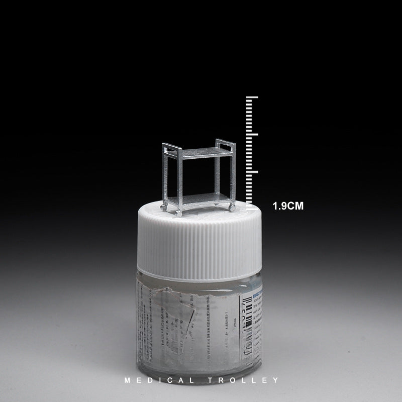 Simulation three-dimensional mini sofa oil drum color accessories miniature doll resin model ornament sand table landscaping props