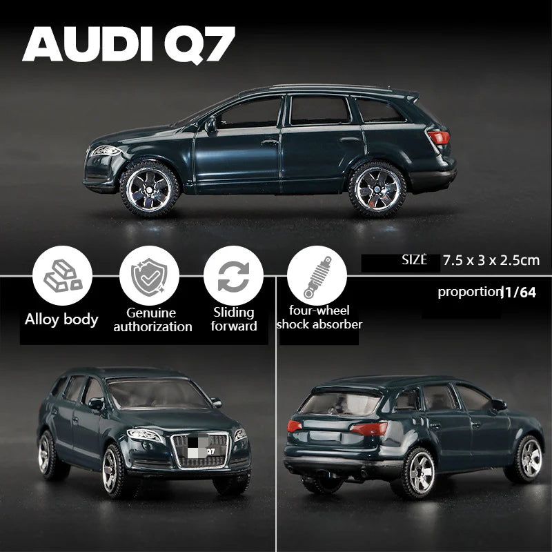 Cross-border 1:64 Rambo Toyota alloy car model simulation mini miniature car toy ornament boy delivery