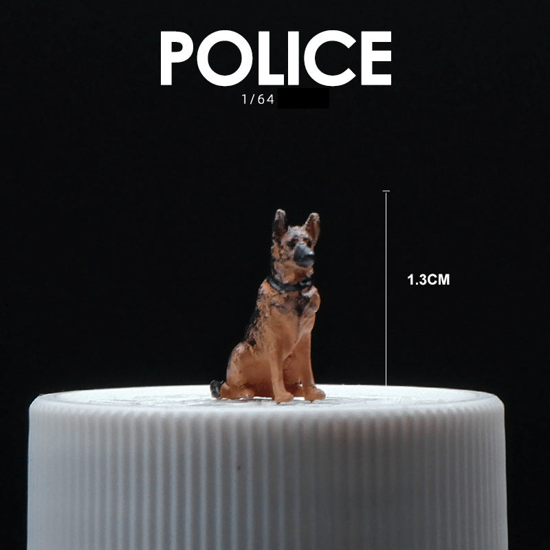 1/64 Simulation doll model miniature toy figure mini villain scene ornament prop sand table matching characters