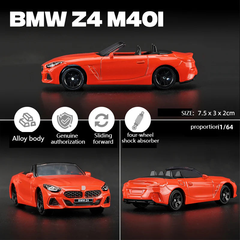 Cross-border 1:64 Rambo Toyota alloy car model simulation mini miniature car toy ornament boy delivery