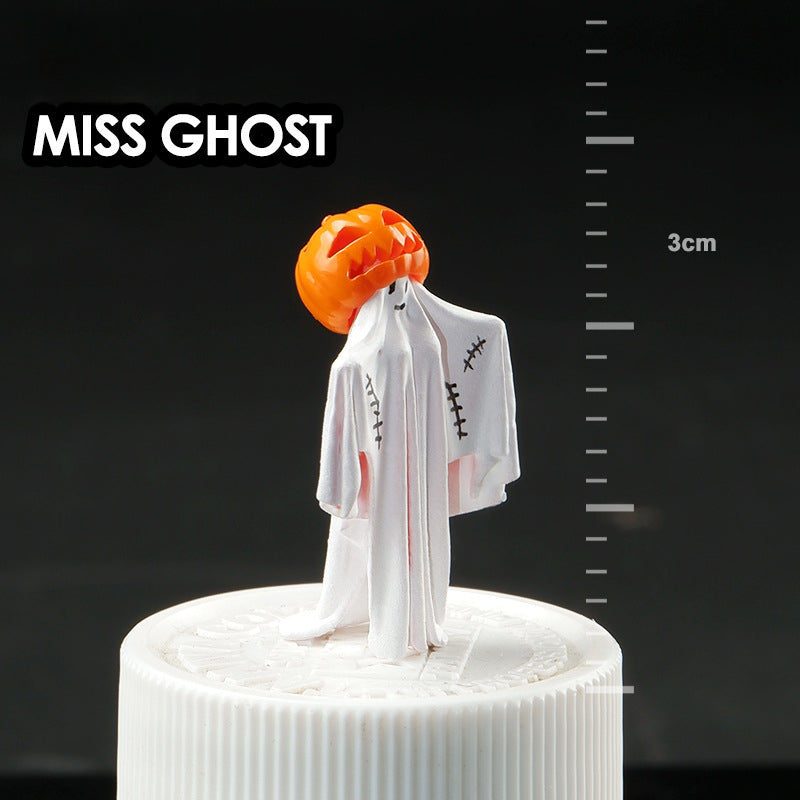 1/64 Simulation miniature resin doll model color mini villain three-dimensional collection sand table micro-shot ornament