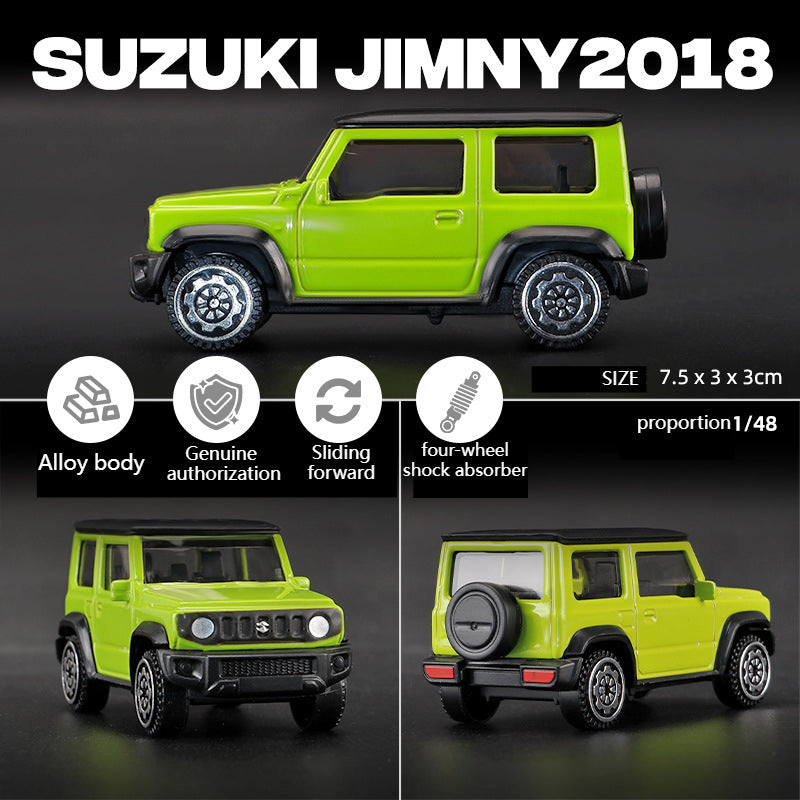 Cross-border 1:64 Rambo Toyota alloy car model simulation mini miniature car toy ornament boy delivery