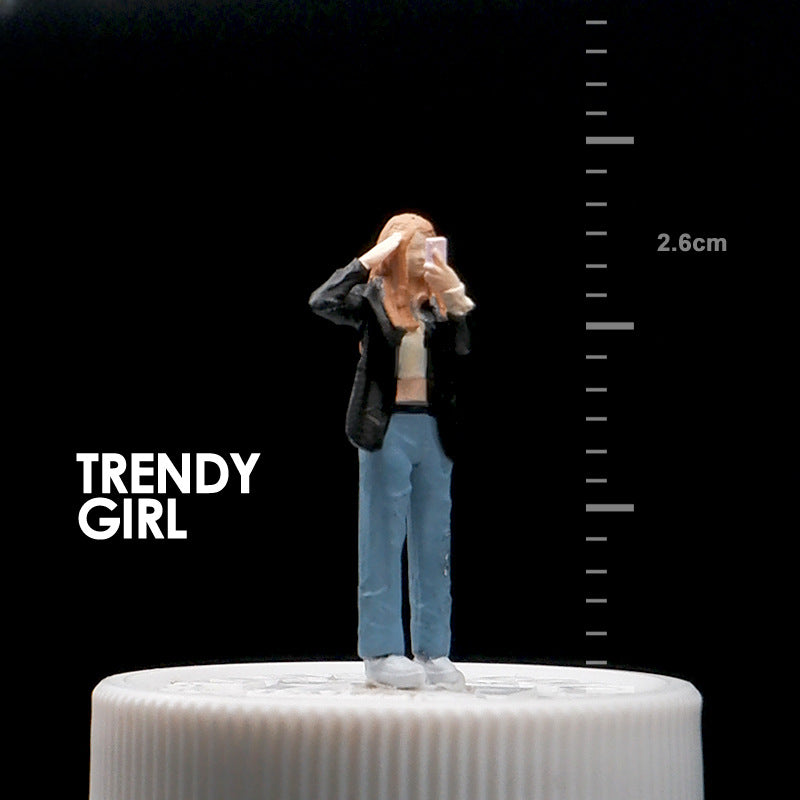 MINIATURE PERSON MODEL, trendy new collection 1/64