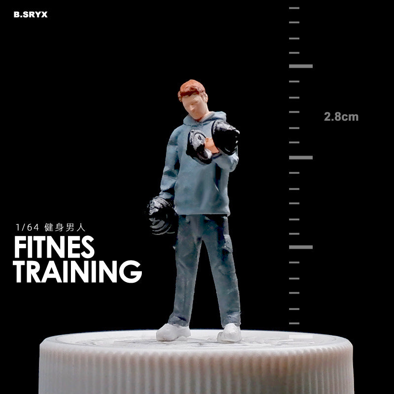 MINIATURE PERSON MODEL, trendy new collection 1/64