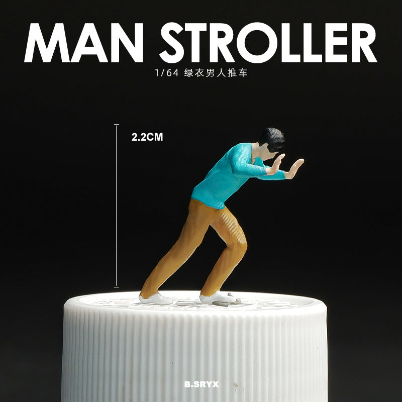 MINIATURE PERSON MODEL, trendy new collection 1/64