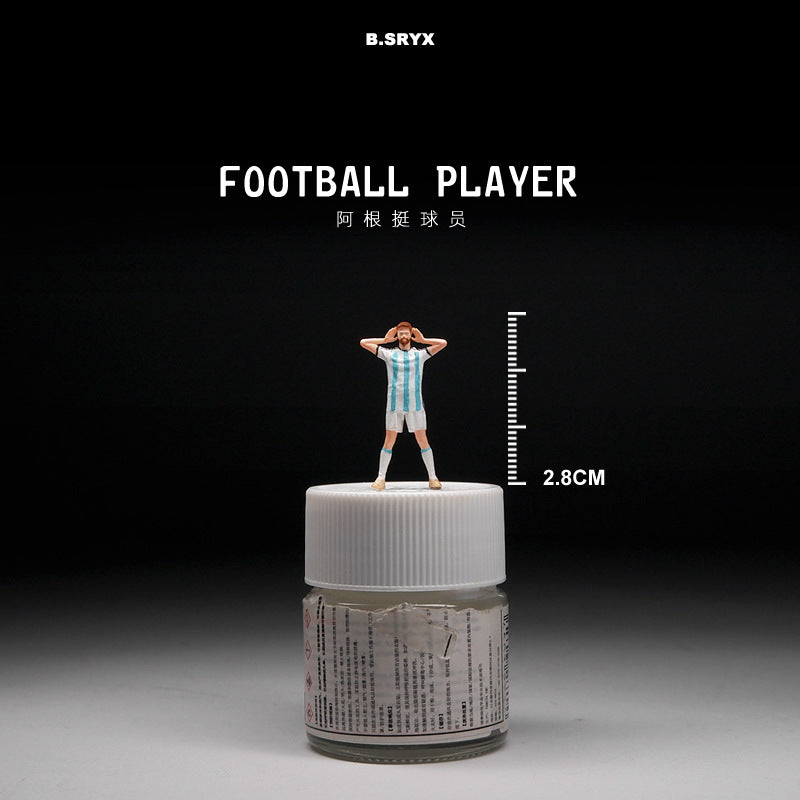 1/64 miniature doll model resin villain car model scene macro photography shooting scene figure