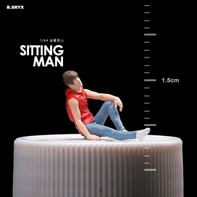 MINIATURE PERSON MODEL, trendy new collection 1/64