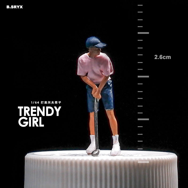MINIATURE PERSON MODEL, trendy new collection 1/64