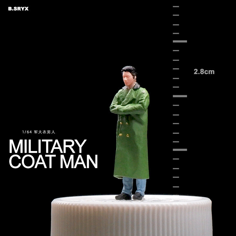 MINIATURE PERSON MODEL, trendy new collection 1/64
