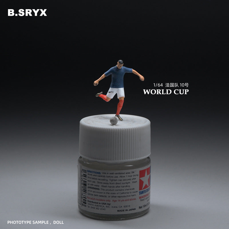 1/64 miniature doll model resin villain car model scene macro photography shooting scene figure
