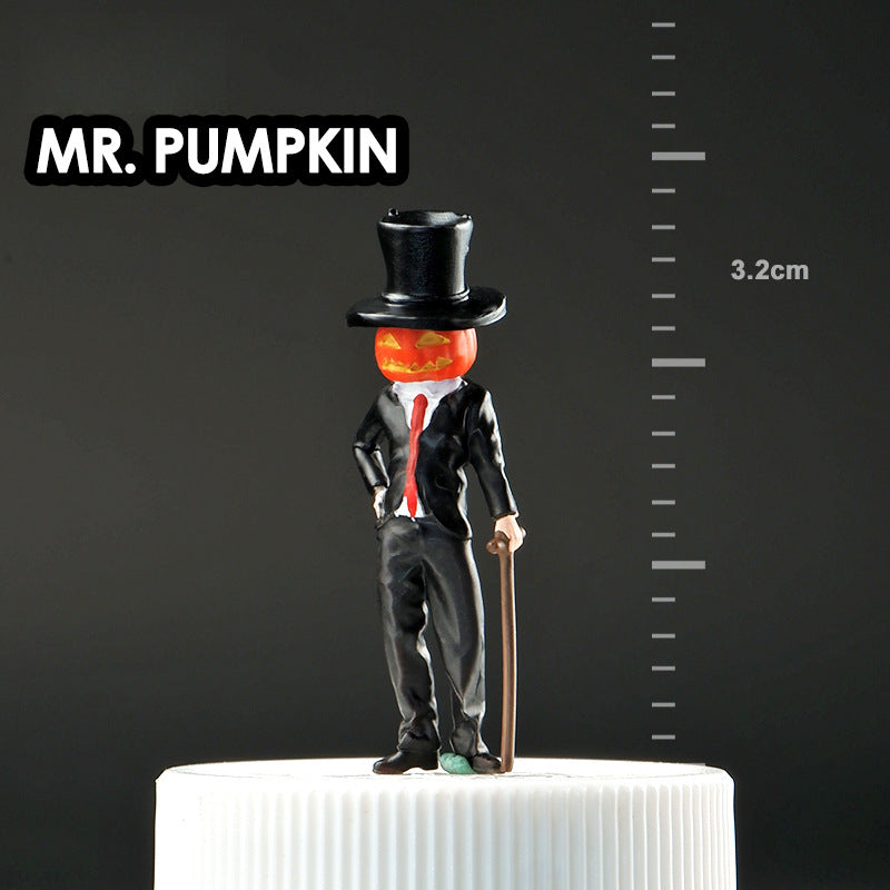 1/64 Simulation miniature resin doll model color mini villain three-dimensional collection sand table micro-shot ornament