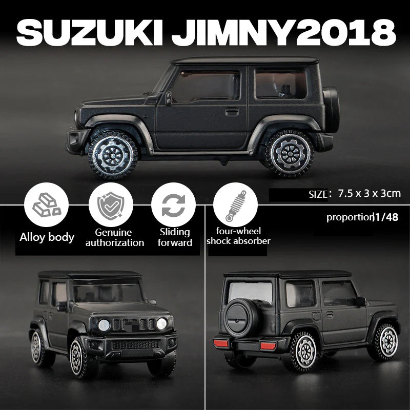 Cross-border 1:64 Rambo Toyota alloy car model simulation mini miniature car toy ornament boy delivery