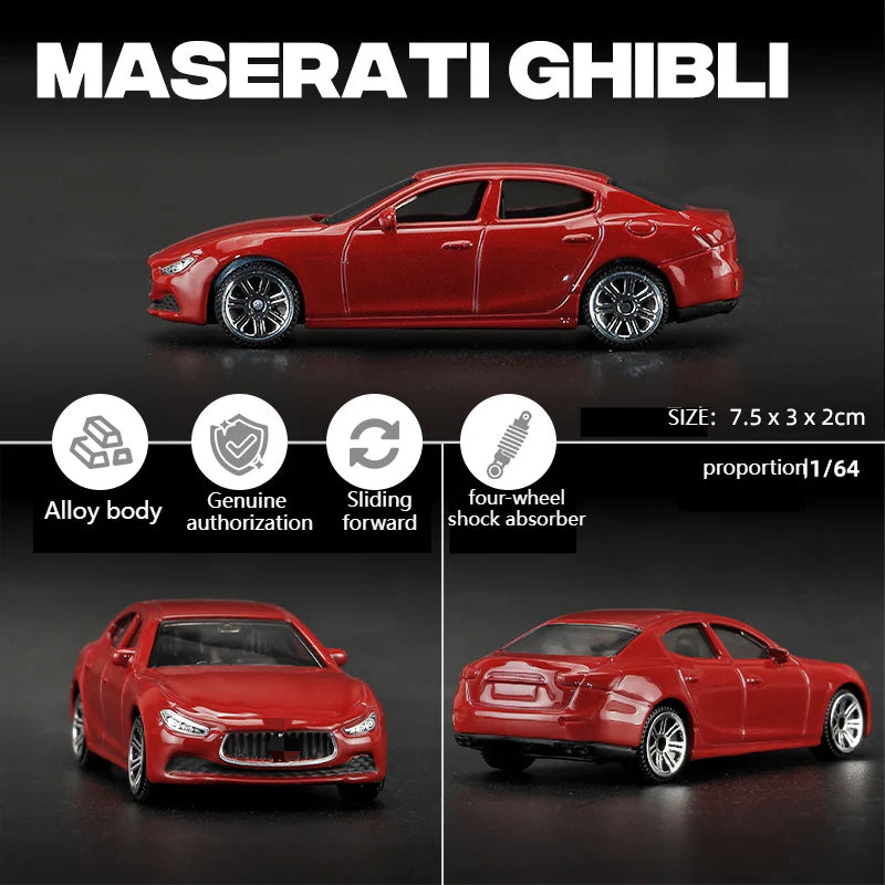 Cross-border 1:64 Rambo Toyota alloy car model simulation mini miniature car toy ornament boy delivery