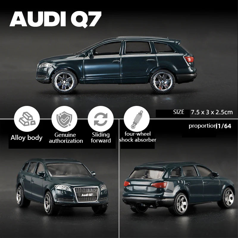 Cross-border 1:64 Rambo Toyota alloy car model simulation mini miniature car toy ornament boy delivery