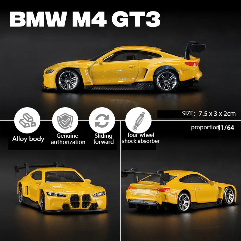Cross-border 1:64 Rambo Toyota alloy car model simulation mini miniature car toy ornament boy delivery