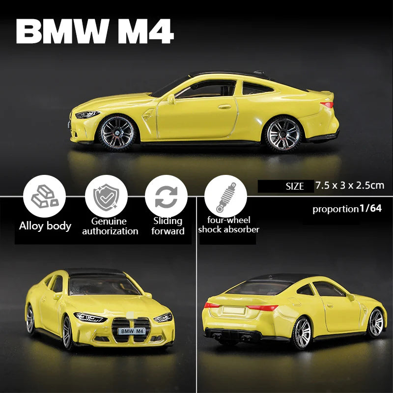 Cross-border 1:64 Rambo Toyota alloy car model simulation mini miniature car toy ornament boy delivery