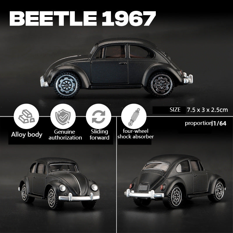 Cross-border 1:64 Rambo Toyota alloy car model simulation mini miniature car toy ornament boy delivery