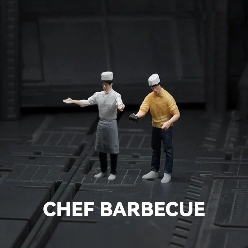 1:64 Chef-Barbecue丨Figure Model Series丨The Most Comprehensive Career Guide
