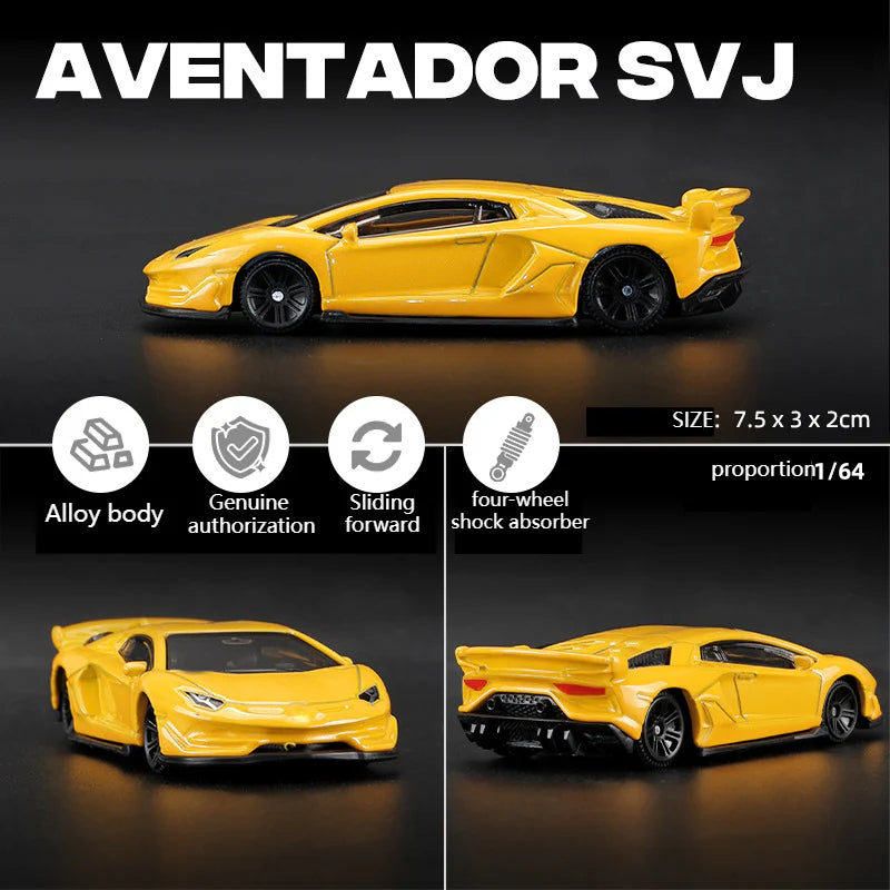 Cross-border 1:64 Rambo Toyota alloy car model simulation mini miniature car toy ornament boy delivery