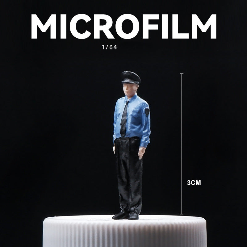 1/64 Simulation doll model miniature toy figure mini villain scene ornament prop sand table matching characters