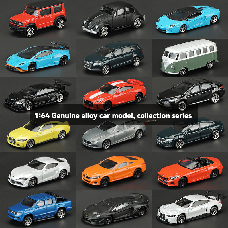 Cross-border 1:64 Rambo Toyota alloy car model simulation mini miniature car toy ornament boy delivery