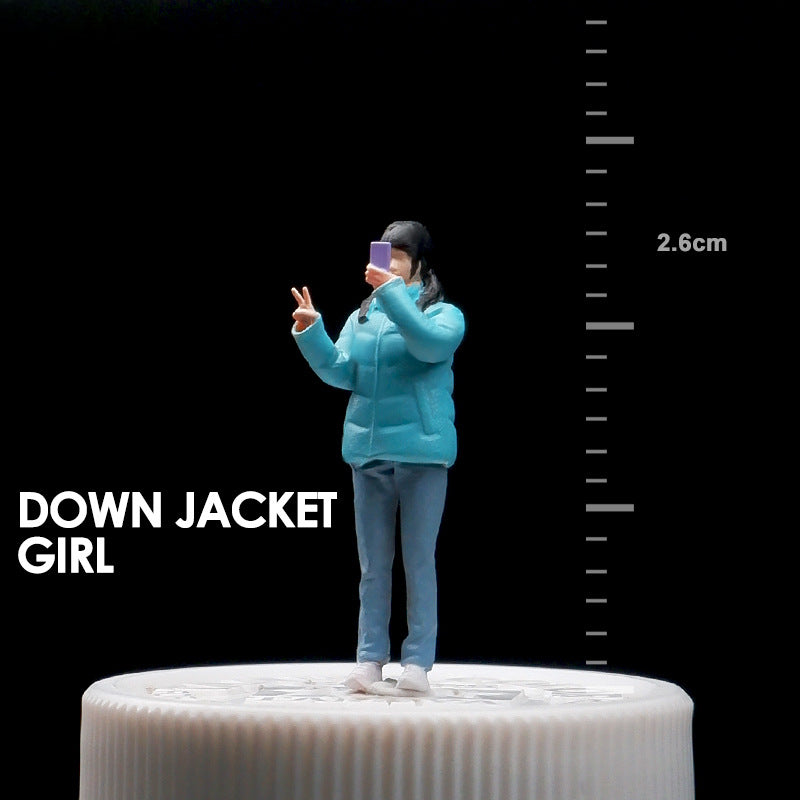 MINIATURE PERSON MODEL, trendy new collection 1/64
