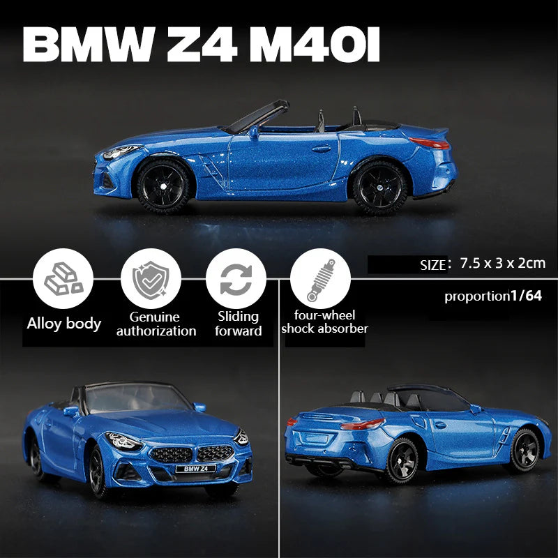 Cross-border 1:64 Rambo Toyota alloy car model simulation mini miniature car toy ornament boy delivery