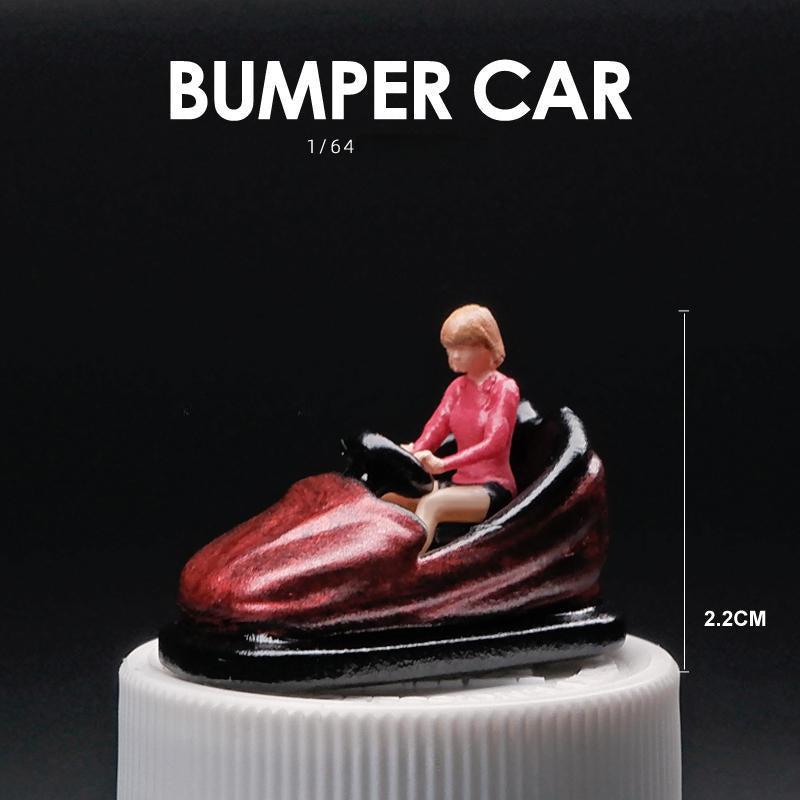Simulation three-dimensional mini sofa oil drum color accessories miniature doll resin model ornament sand table landscaping props