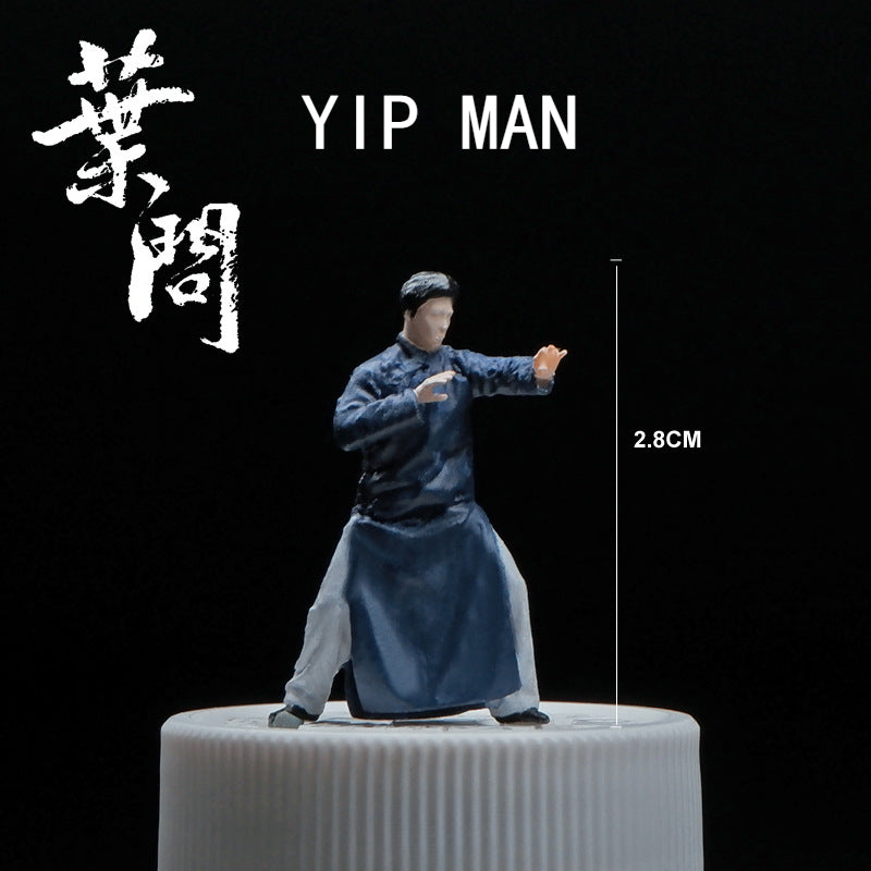 1/64 Simulation doll model miniature toy figure mini villain scene ornament prop sand table matching characters