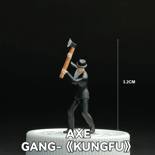 1:64 Axe Gang-《Kungfu》丨‌Figure Model Series丨Exquisite Movie Character Model
