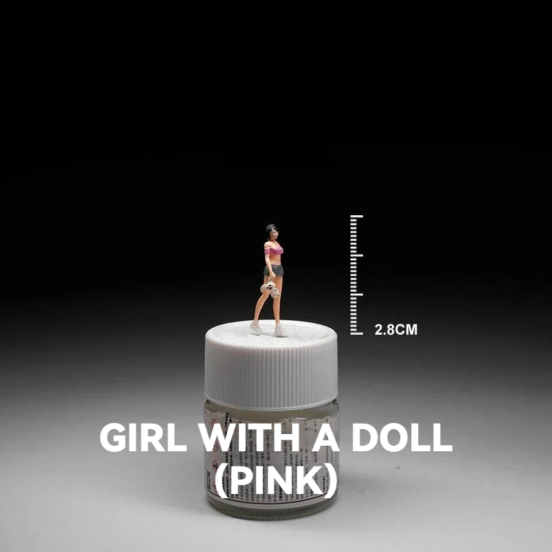 1:64 Female Model丨‌Figure Model Series丨Exquisite Miniature Female Model