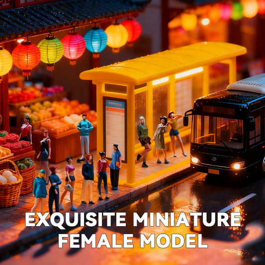 1:64 Female Model丨‌Figure Model Series丨Exquisite Miniature Female Model