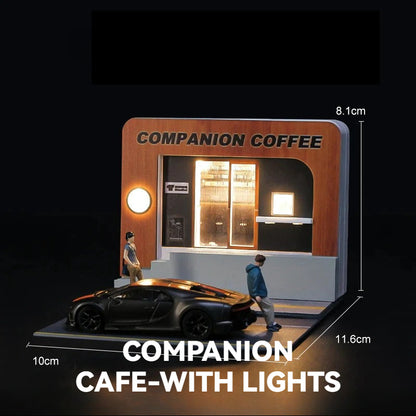 1:64Shaxian Snack-with lights丨Scene Model Series丨Asian Featured Building Scene