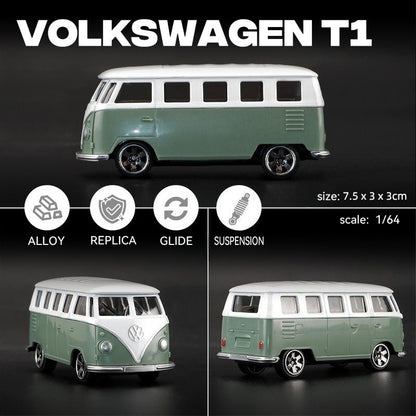 1:64 Volkswagen T1丨‌Car Model Series丨The Most Popular Car Model In 2025