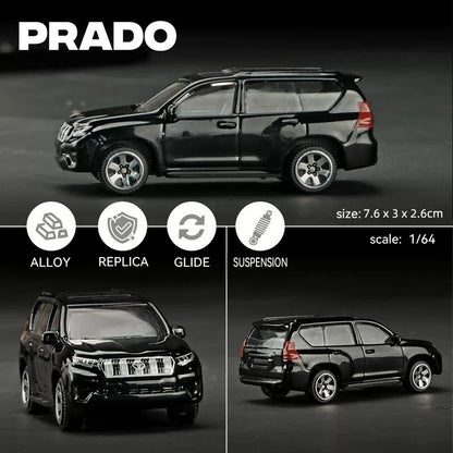 1:64 Toyota Prado丨‌Car Model Series丨The Most Popular Car Model In 2025