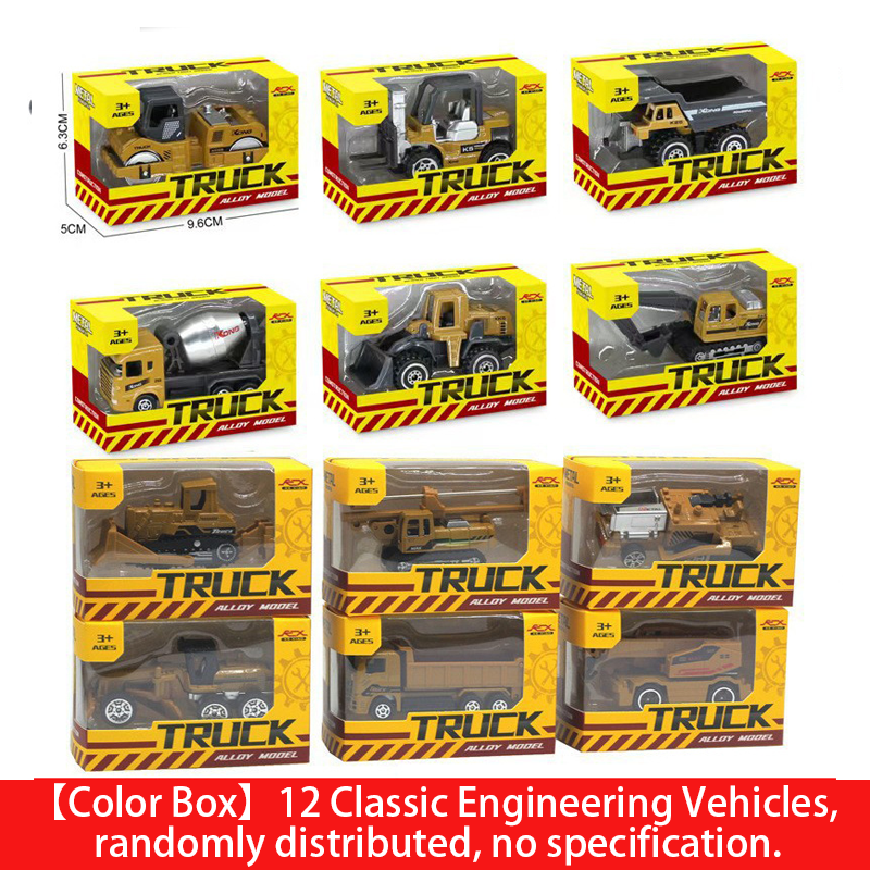 1:64 alloy car model coasting toy metal construction vehicle urban traffic children boy toys