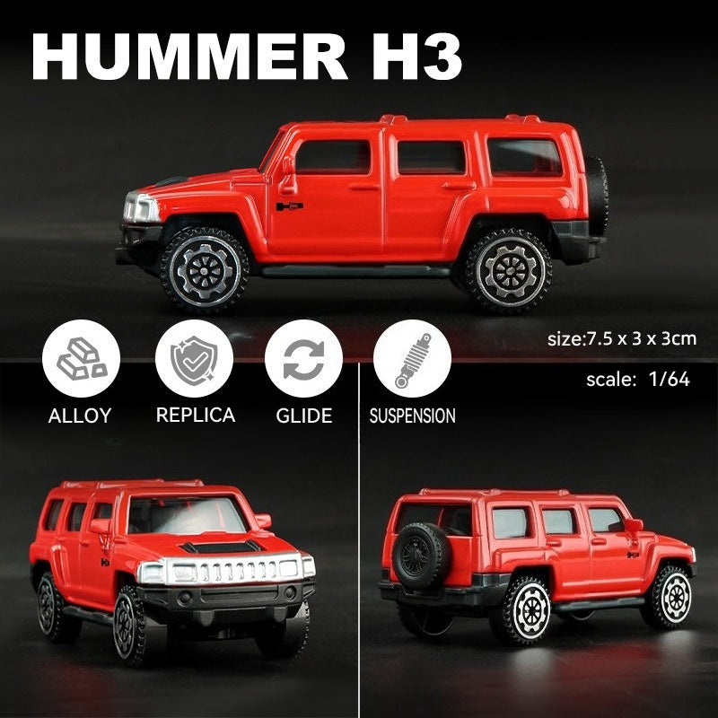 1:64 Hummer H3丨‌Car Model Series丨The Most Popular Car Model In 2025