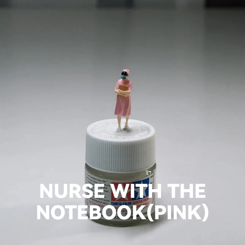 1:64Nurse-Standing B（pink）丨‌Figure Model Series丨The Most Comprehensive Career Guide