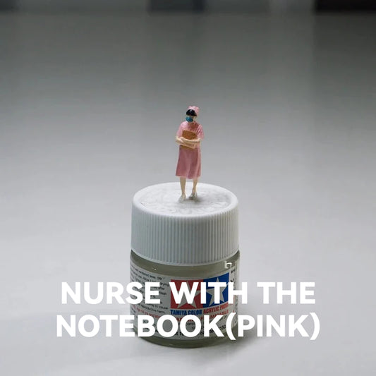 1:64Nurse With The Notebook（pink）丨‌Figure Model Series丨The Most Comprehensive Career Guide