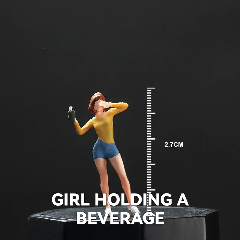 1:64 Female Model丨‌Figure Model Series丨Exquisite Miniature Female Model