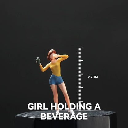 1:64 Female Model丨‌Figure Model Series丨Exquisite Miniature Female Model