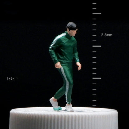 1/64 Simulation miniature resin doll model color mini villain three-dimensional collection sand table micro-shot ornament